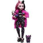 Poupee Monster High-Coffret Soirée Pyjama Draculaura-poupée et accessoires HKY66