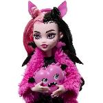 Poupee Monster High-Coffret Soirée Pyjama Draculaura-poupée et accessoires HKY66