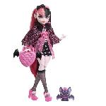 Poupee Monster High-Draculaura-Poupée avec chauve-souris de compagnie HHK51