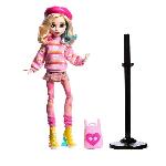 Poupee Monster High-Enid Sinclair-Poupée en tenue rose avec accessoires - Monster High - HXJ05