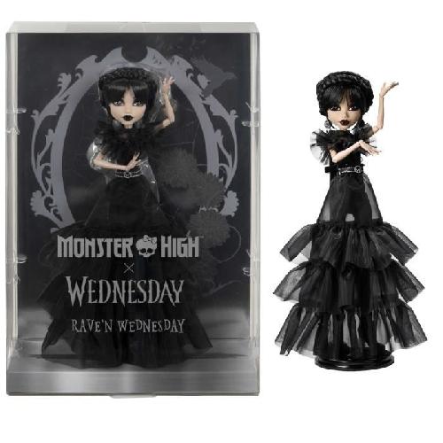 Poupee Monster High-Mercredi Addams en Tenue de Bal-Poup?e - Monster High - HXJ03