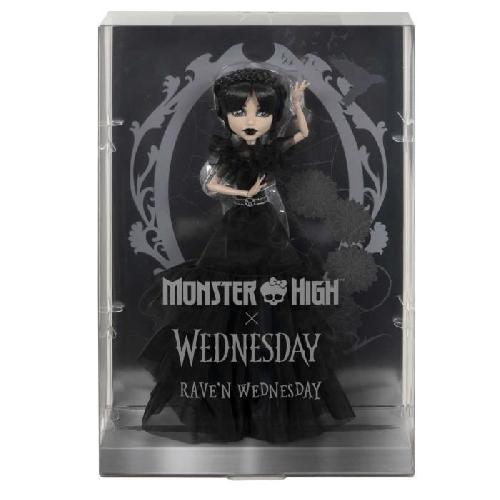 Poupee Monster High-Mercredi Addams en Tenue de Bal-Poup?e - Monster High - HXJ03