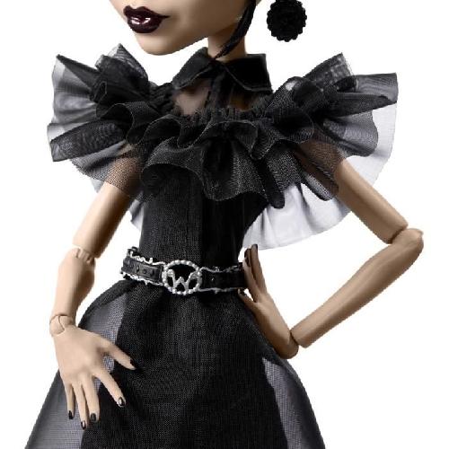 Poupee Monster High-Mercredi Addams en Tenue de Bal-Poup?e - Monster High - HXJ03