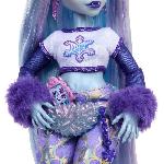 Poupee Monster High-Poupée Abbey Bominable-Poupée mode Yéti et accessoires HNF64