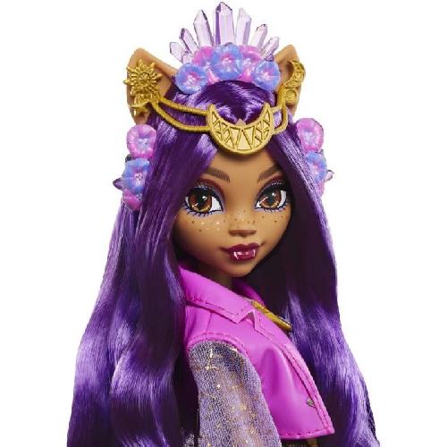 Poupee Monster High-Poupée Clawdeen Wolf avec tenue pour le Monster Fest HXH80