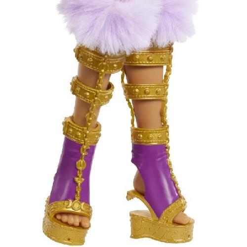 Poupee Monster High-Poupée Clawdeen Wolf avec tenue pour le Monster Fest HXH80