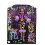 Poupee Monster High-Poupée Clawdeen Wolf avec tenue pour le Monster Fest HXH80