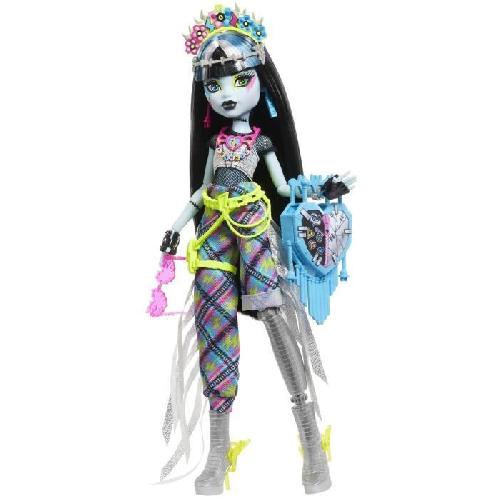 Poupee Monster High-Poupée Frankie Stein Monster Fest-Poupée et accessoires HXH79