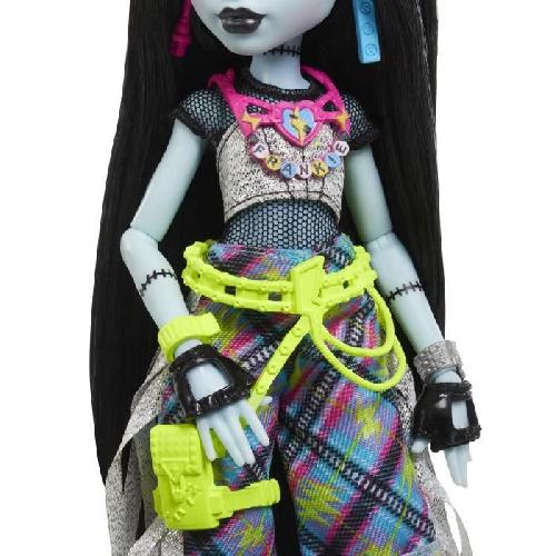 Poupee Monster High-Poupée Frankie Stein Monster Fest-Poupée et accessoires HXH79