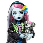 Poupee Monster High-Poupée Frankie Stein-Poupée avec animal et accessoires HXH73