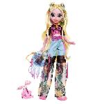 Monster High-Poupée Lagoona Blue-Poupée avec animal et accessoires HXH75