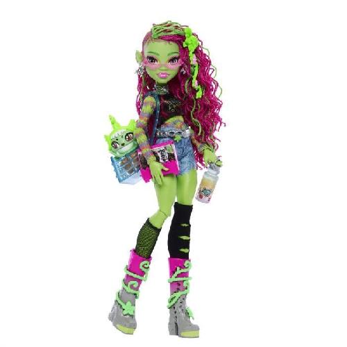 Poupee Monster High-Venus McFlytrap-Poupée avec Chewlian et accessoires HRP81