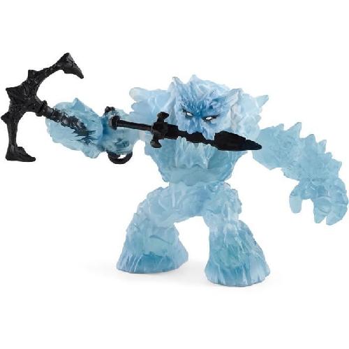 Figurine Miniature - Personnage Miniature Monstre de Glace Mythique - Monstre avec Arme. Figurine d'Action schlecih Tres Durable. Pour Garçons et Filles des 7 ans - schleich