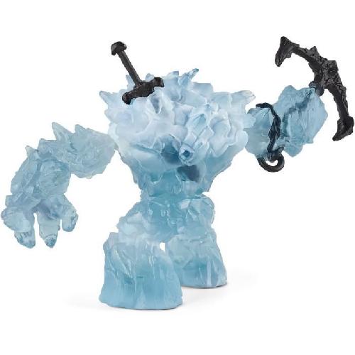 Figurine Miniature - Personnage Miniature Monstre de Glace Mythique - Monstre avec Arme. Figurine d'Action schlecih Tres Durable. Pour Garçons et Filles des 7 ans - schleich