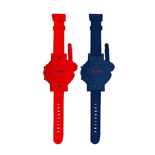 Accessoire De Jeu Multimedia Enfant Montre 2 en 1 Walkie-Talkie SpiderMan 200m - LEXIBOOK - Rouge - Pour Enfant des 3 ans - Licence Spiderman