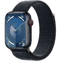 Montre Bluetooth - Montre Connectee - Montre Intelligente Apple Watch Series 9 GPS - 45mm - Boîtier Midnight Aluminium - Bracelet Midnight Sport Loop