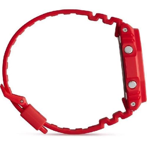 Montre Connectee Sport Montre CASIO G-SHOCK - Resitante aux chocs - Multifonctions - Rouge