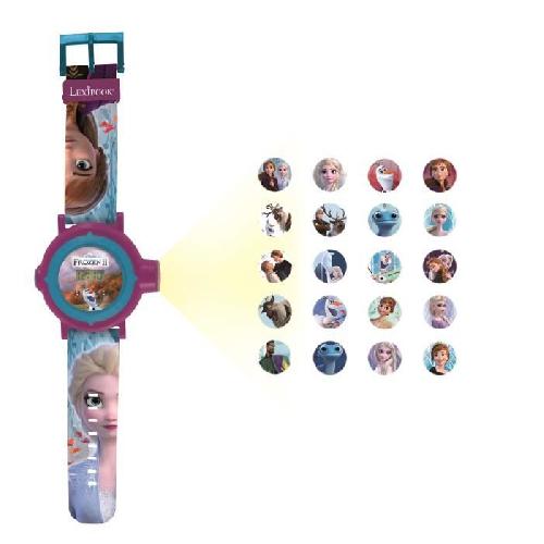 Accessoire De Jeu Multimedia Enfant Montre digitale avec projection de 20 images design Reine des Neiges