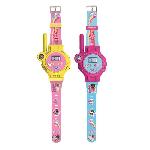 Montre digitale Barbie avec fonction talkie-walkie portée jusqu'a 200 m