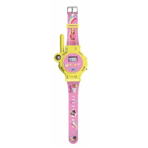 Talkie-walkie Jouet Montre digitale Barbie avec fonction talkie-walkie portée jusqu'a 200 m