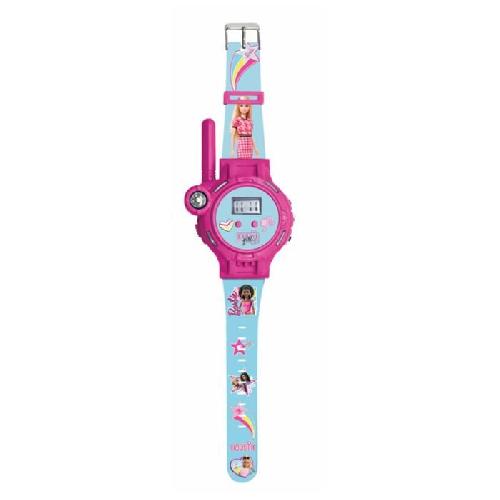 Talkie-walkie Jouet Montre digitale Barbie avec fonction talkie-walkie portée jusqu'a 200 m