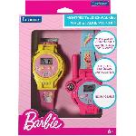 Talkie-walkie Jouet Montre digitale Barbie avec fonction talkie-walkie portée jusqu'a 200 m