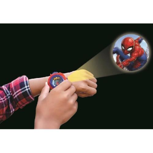 Accessoire De Jeu Multimedia Enfant Montre digitale de projection Spider-Man - LEXIBOOK - 20 images - Bracelet ajustable - Des 3 ans