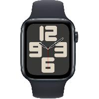 Montre Intelligente - Montre Connectee Apple Watch SE GPS + Cellular - 44mm - Boîtier Midnight Aluminium - Bracelet Midnight Sport Band - M/L