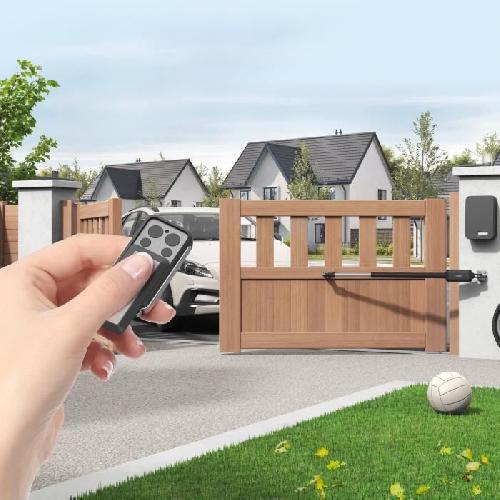 Motorisation Pour Portail Motorisation Styrka 310 - Avidsen - telescopique pour portail a battants - 5m - 300Kg