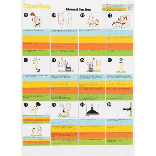 Moulage de votre penis avec Ventouse Cloneboy