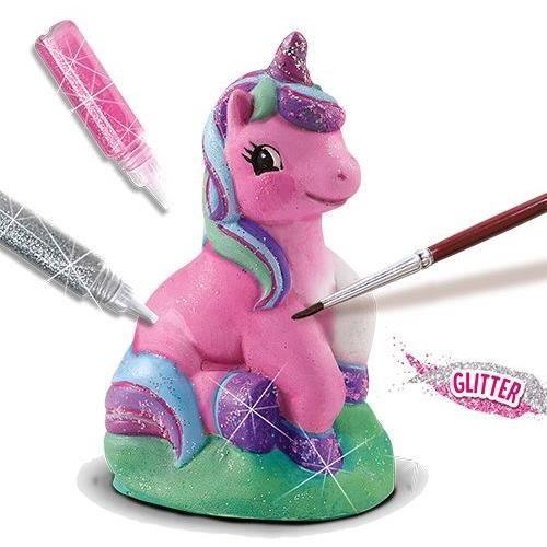 Jeu De Peinture Moulage et peinture - Licorne - SES CREATIVE - Facile a remplir avec du plâtre et de l'eau