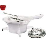 Presse Puree - Moulin A Legume MOULINEX Classic Moulin a legumes petit modele. Compatible lave-vaisselle. Fabrique en France. Blanc K1012114