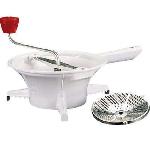 Presse Puree - Moulin A Legume MOULINEX Classic Moulin a legumes petit modele. Compatible lave-vaisselle. Fabrique en France. Blanc K1012114