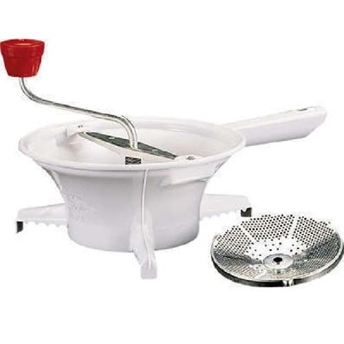 Presse Puree - Moulin A Legume MOULINEX Grand moulin a legumes. 2 grilles inox. Pieds antiderapants. Moulinage facile et rapide. Fabrique en France K1012014