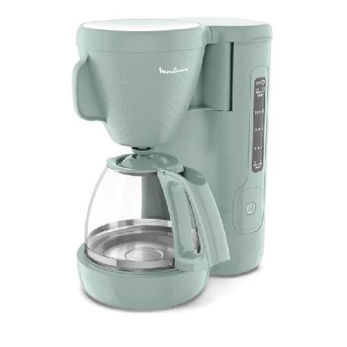 Cafetiere MOULINEX Morning Cafetiere filtre 1.25 L. Réservoir frontal. Porte-filtre pivotant. Systeme anti-gouttes. Maintien au chaud FG2M1310