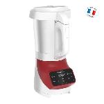 MOULINEX Soup&Plus Blender Chauffant. Capacité utile 2 L. 5 vitesses. Ecran tactile. Livre recettes. Fabriqué en France LM924500