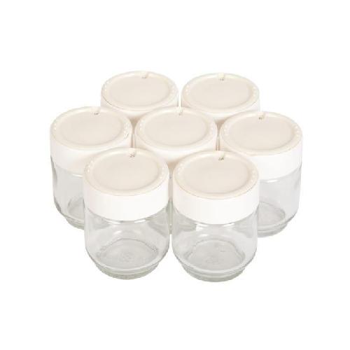Yaourtiere - Fromagere MOULINEX YG231E32 Yaourtiere Yogurteo - 7 pots en verre - Argent et blanc