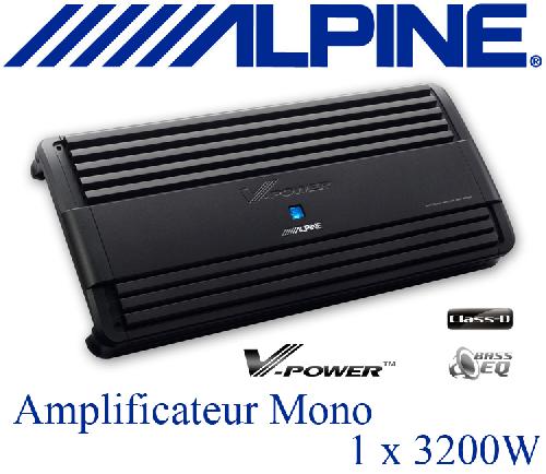 MRP-M2000 - Ampli de puissance mono numerique - 1x1500W RMS - Serie V-Power