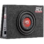 Enceinte De Voiture - Haut-parleur De Voiture MTX Caisson Plat Actif Clos RTF10P Sub 25cm 200W