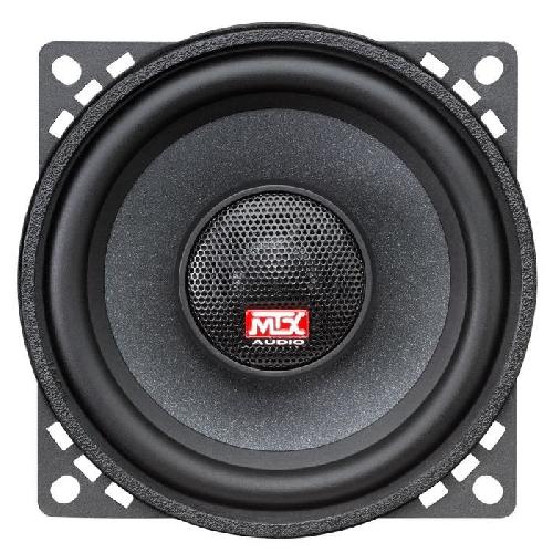 Autoradios : Enceintes - Haut-parleurs MTX TX440C Haut-parleurs voiture Coaxiaux 2 voies 10cm 60W RMS 4 membrane pulpe célulose