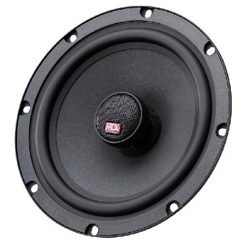 Autoradios : Enceintes - Haut-parleurs MTX TX465C Haut-parleurs voiture Coaxiaux 2 voies 16.5cm 80W RMS 4 membrane pulpe célulose