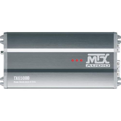 Autoradios : Amplificateurs De Voiture MTX TX6500D Amplificateur voiture Classe-D 1x500W RMS 2 Télécommande EBC Filtres variables