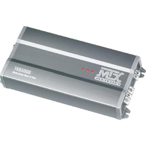 Autoradios : Amplificateurs De Voiture MTX TX6500D Amplificateur voiture Classe-D 1x500W RMS 2 Télécommande EBC Filtres variables