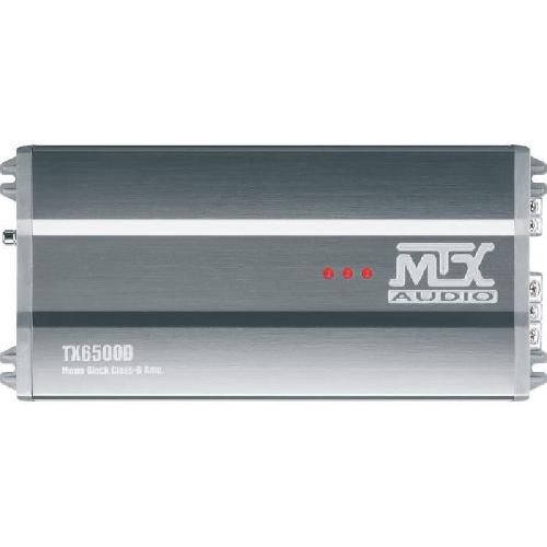 Amplificateur De Voiture - Moto - Scooter MTX TX6500D Amplificateur voiture Classe-D 1x500W RMS 2O Telecommande EBC Filtres variables