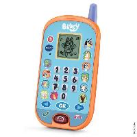 Multimedia Enfant Jouet interactif - VTECH - Le Smartphone Interactif de Bluey - Multicolore - Batterie - Jouet éducatif