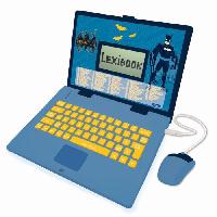 Multimedia Enfant Ordinateur portable éducatif Batman - LEXIBOOK - 124 activités - Français/Anglais