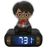 Multimedia Enfant Réveil digital Harry Potter en 3D avec effets sonores et veilleuse lumineuse - LEXIBOOK
