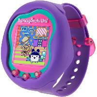 Multimedia Enfant Tamagotchi Uni - Bandai - Modele Violet - Animal de compagnie virtuel connecté avec bracelet montre