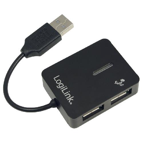 Autres Peripheriques Usb Multiprise USB 2.0 - 4 ports - 480Mbps - noir