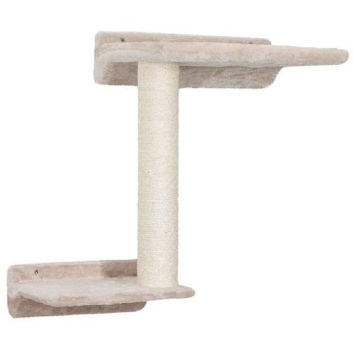 Arbre A Chat Mur d'escalade pour chat - KERBL - Zugspitze - 5 pieces - Sisal - Tissu rembourré - Intérieur